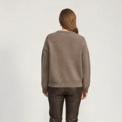 Olja Sweater Signature - brownstone