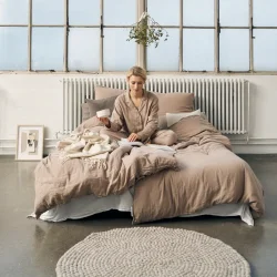 Vivienne - skjorte Mocha Maringue