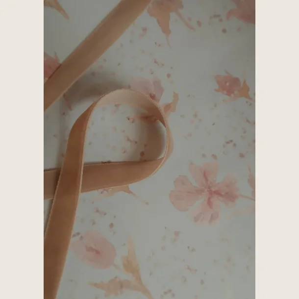 Velourb�nd lys brun
