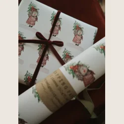 Gavepapir pindsvin - 3 ark