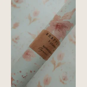 Gavepapir lyser�de tulipaner - 3 ark