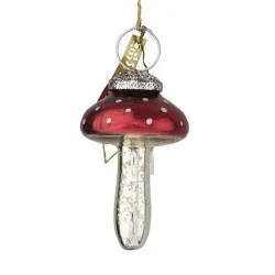 Mushroom � r�d glasornament