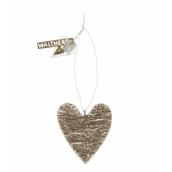 Julehjerte med perler