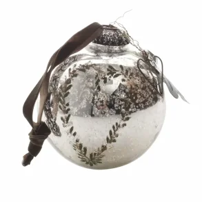 Julekugle med hjerte