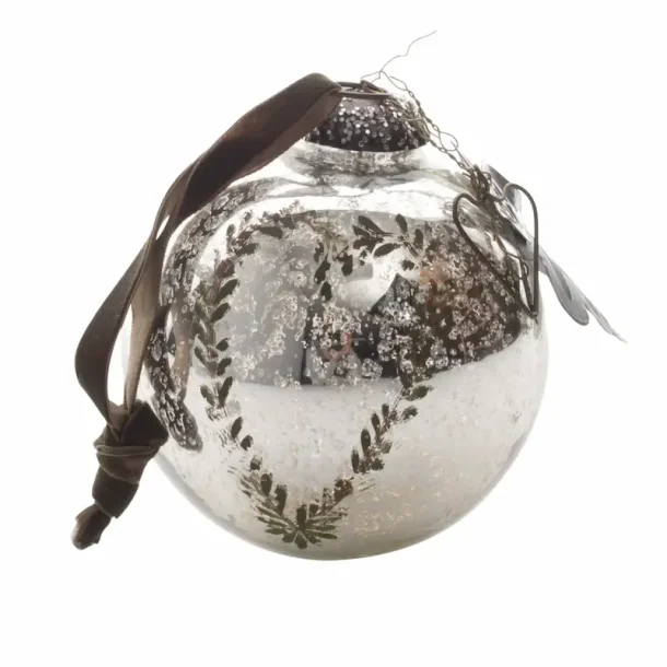 Julekugle med hjerte