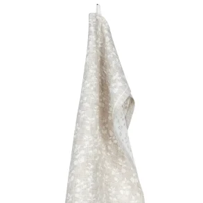 Meirami viskestykke � linned/hvid