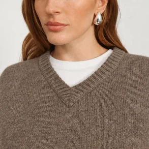 Olja Sweater Signature - brownstone